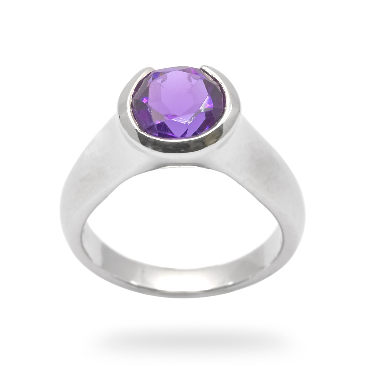 Bague amethyste argent Sania